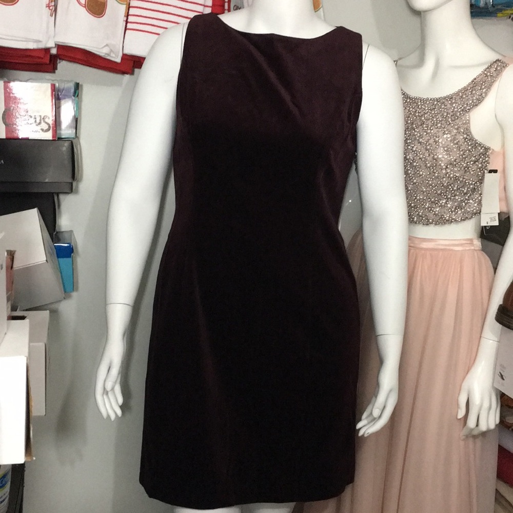 Gap Women’s Velvet Purple Dress NWT Size 16